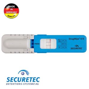 DrugWipe 6S КЕ немски слючен тест за наркотици с Кетамин