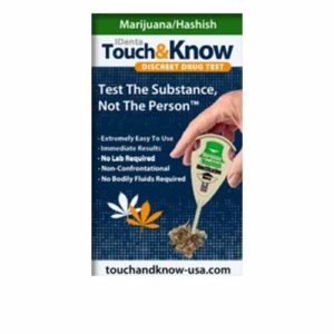 Touch&Know Марихуана и Хашиш - Полеви Наркотест за растителна маса