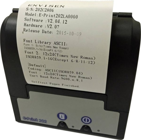 Мобилен принтер E-202C за ALCOQUANT® 6020 plus