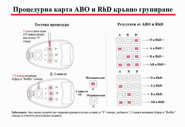 Домашен бърз тест определяне на кръвната група - Image 2