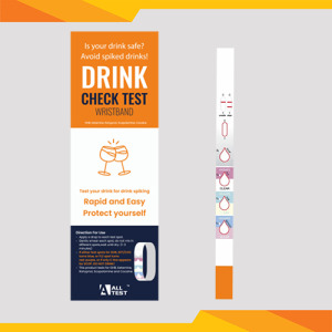 Комбинирана "Парти-гривна" за 5 дроги. Защитава срещу подправена напитка в клубовете