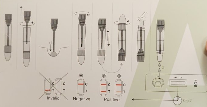 Процедурна карта тест-касета FOB